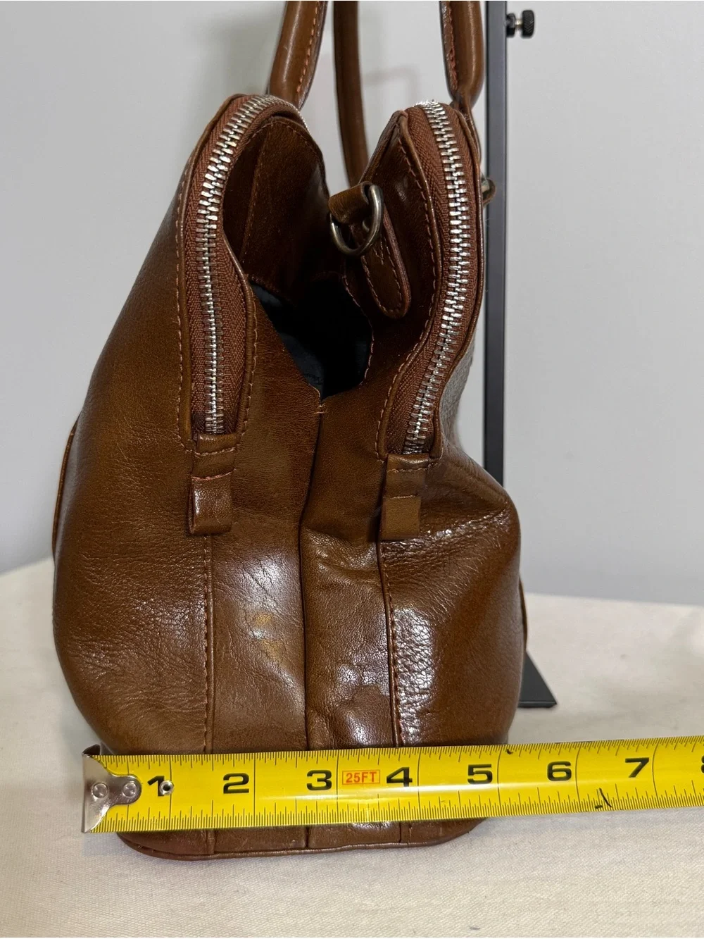 Ashwood leather satchel